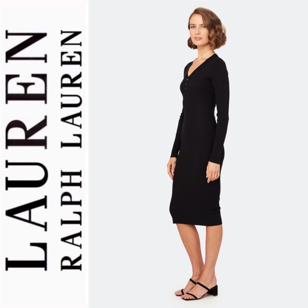 Lauren Ralph Lauren Henley Midi Dress